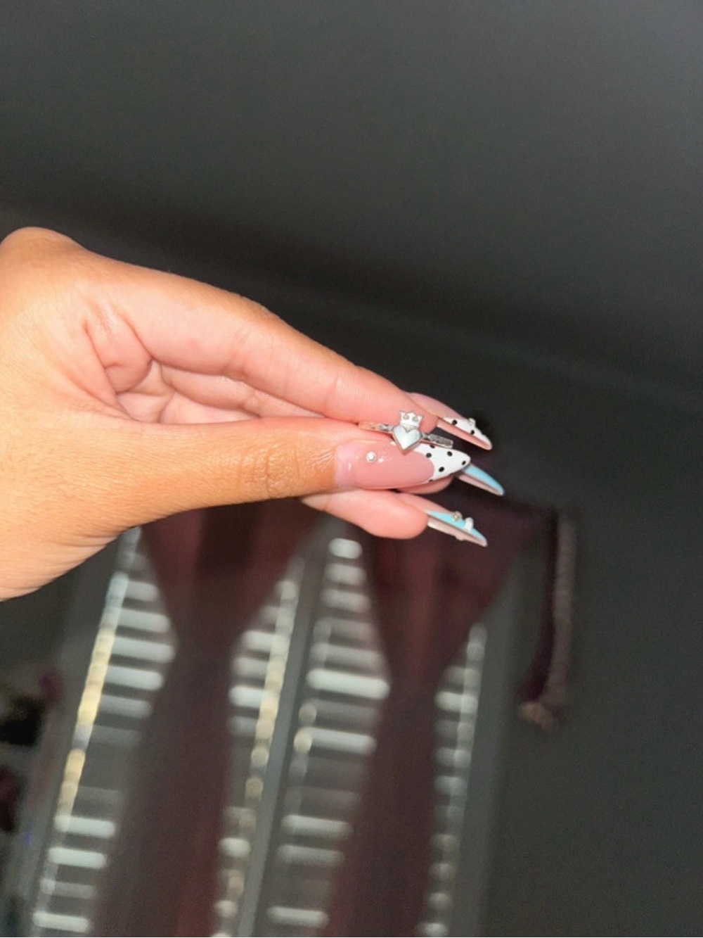 James Avery Silver Heart Accent Ring